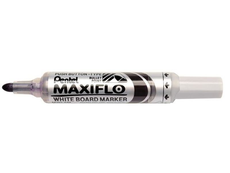 Whiteboardpenna PENTEL Maxiflo rund viol