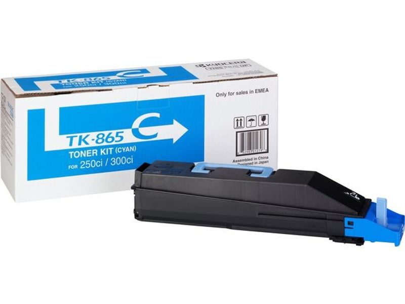 Toner KYOCERA TK-865C 12K cyan