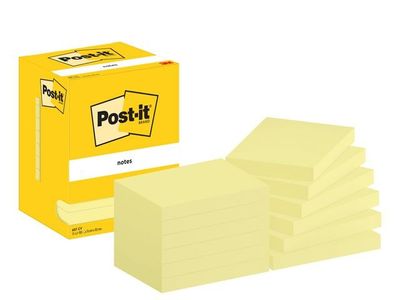 Notes POST-IT 76x102mm gul