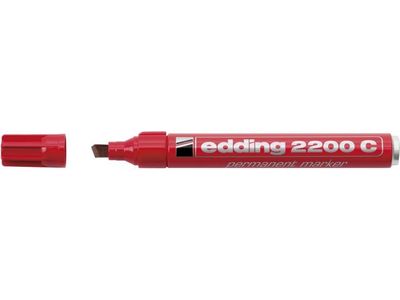 Märkpenna EDDING 2200C röd