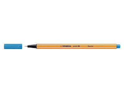 Fineliner STABILO Point 88 mellanblå