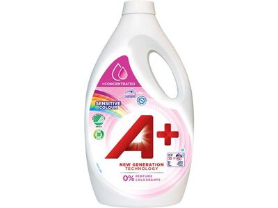 Tvättmedel A+ Sensitive Color 2,2L