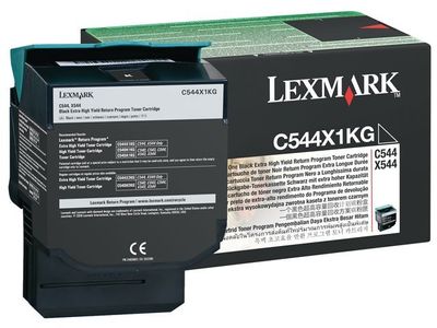 Toner LEXMARK C544X1KG 6K svart