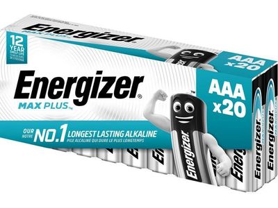 Batteri ENERGIZER Max Plus AAA 20/fp