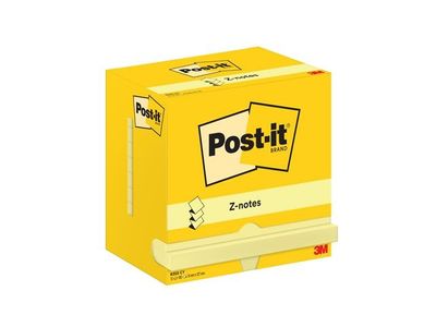 Notes POST-IT Z-block 76x127mm gul