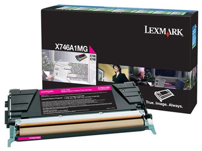 Toner LEXMARK X746A1MG 7K magenta