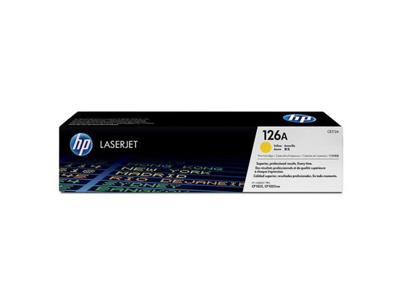 Toner HP CE312A 126A 1K gul