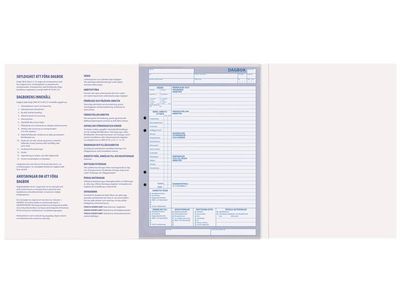 Dagboken för bygg A4 60 dagar
