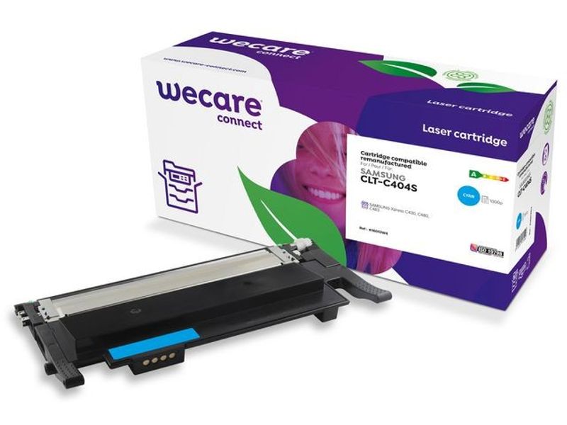 Toner WECARE SAMSUNG CLT-C404S 1K cyan