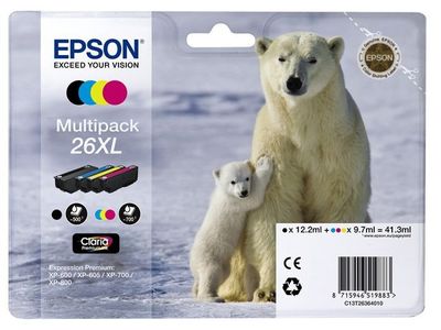 Bläckpatron EPSON C13T26364010 multipack