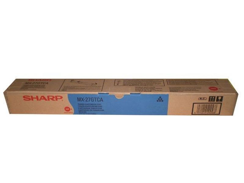 Toner SHARP MX-27GTCA 15K cyan