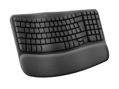 Tangentbord LOGITECH Wave Svart