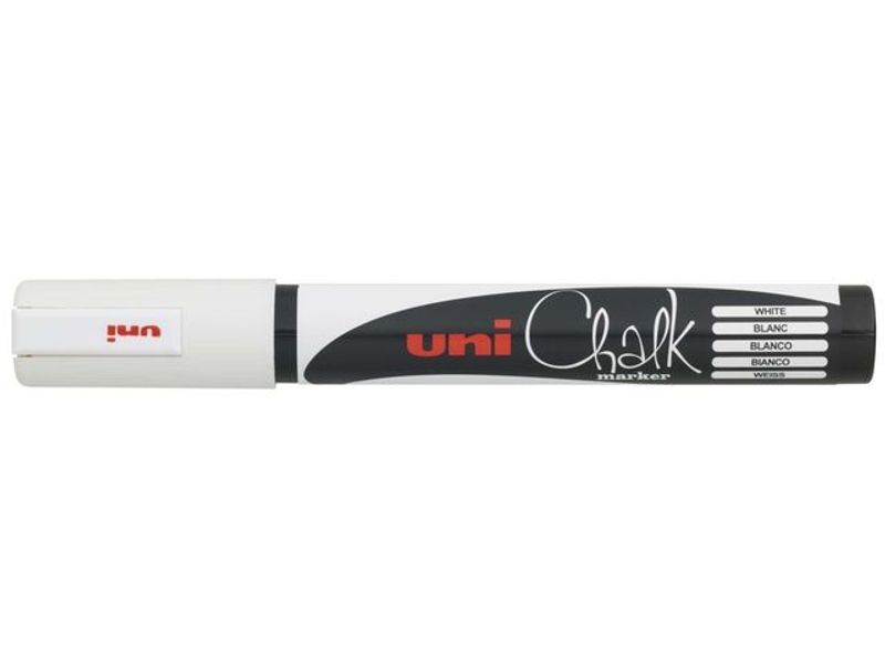 Vattenbaserad chalk-marker PWE-5M vit
