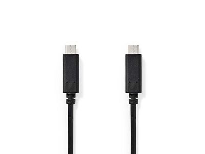 Kabel NEDIS USB-C - USB-C 2m svart