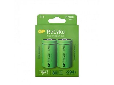 Batteri Laddbar GP Recyko D 2/fp