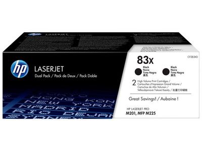 Toner HP CF283XD 83X 4,4K svart 2/fp