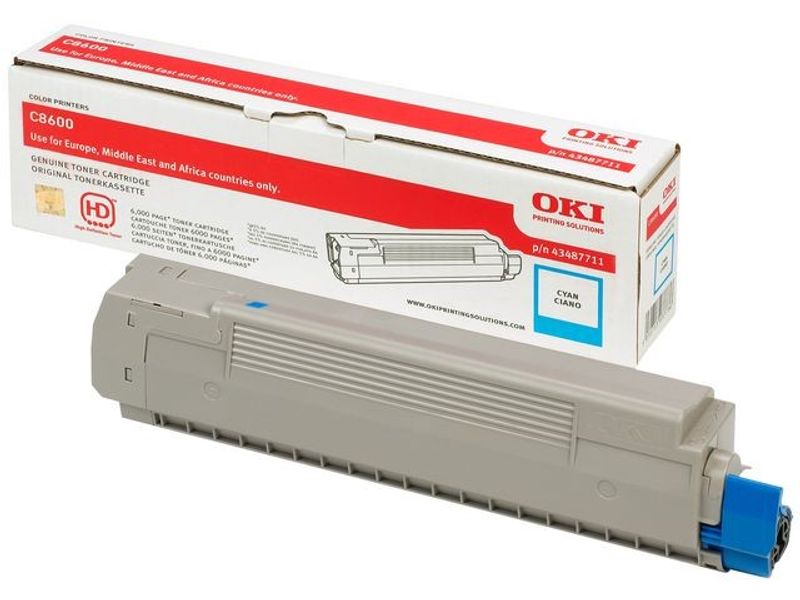 Toner OKI 43487711 6K cyan