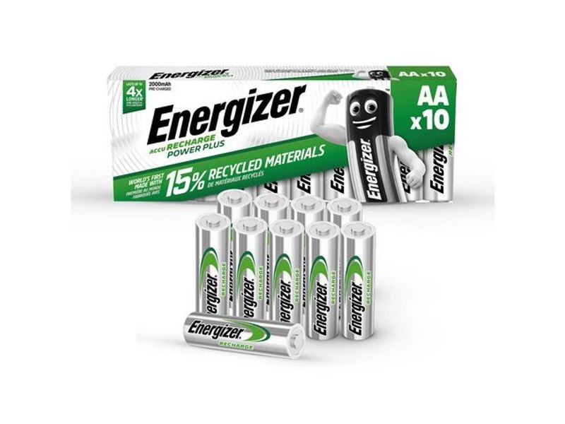 Batteri Laddbar ENERGIZER P-P AA 10/fp