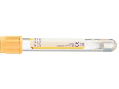 Hemogardrör SST gul 7/5ml 100/fp