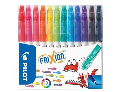 Fiberpenna PILOT Frixion Color 12-pack