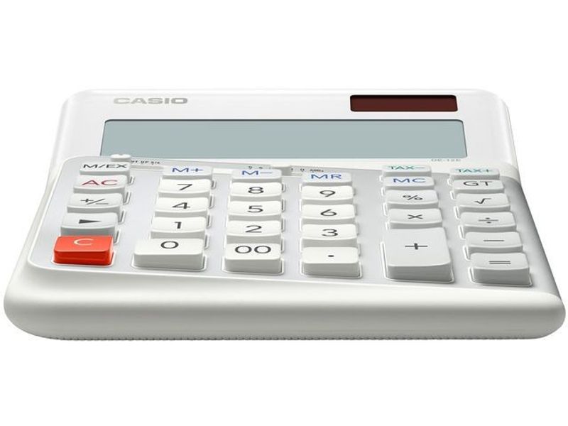 Bordsräknare CASIO DE-12E-WE