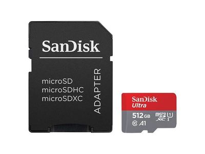 Minneskort SANDISK MicroSDXC Ultra 512GB