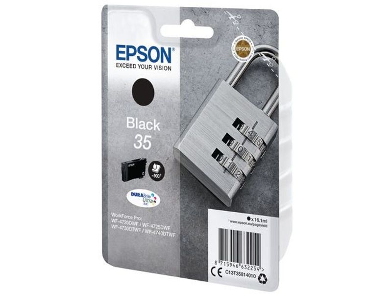 Bläckpatron EPSON T3581 svart