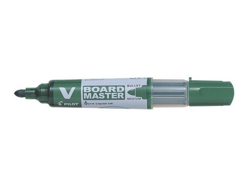 Whiteboardpenna PILOT V Board rund grön