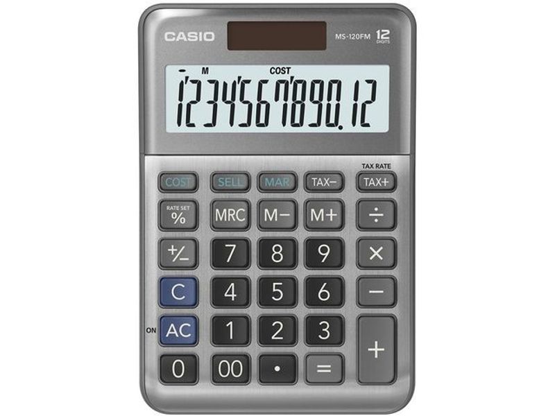 Bordsräknare CASIO MS-120FM