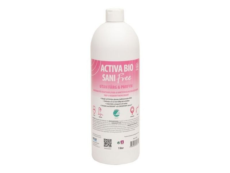 Sanitetsrent ACTIVA Bio Sani Free 1 L