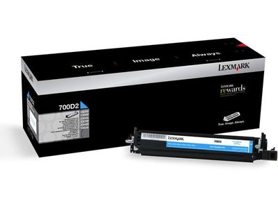 Developer LEXMARK 70C0D20 700D2 40K cyan