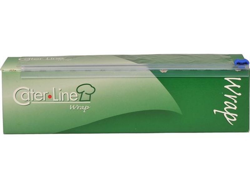 Plastfolie i cutbox PE 45cmx300m 9my
