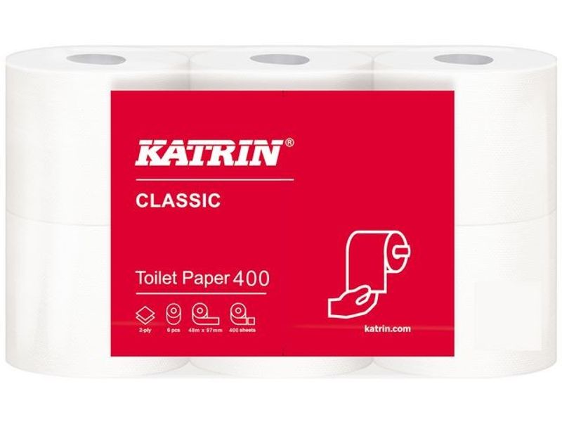 Toalettpapper KATRIN 400 42/fp