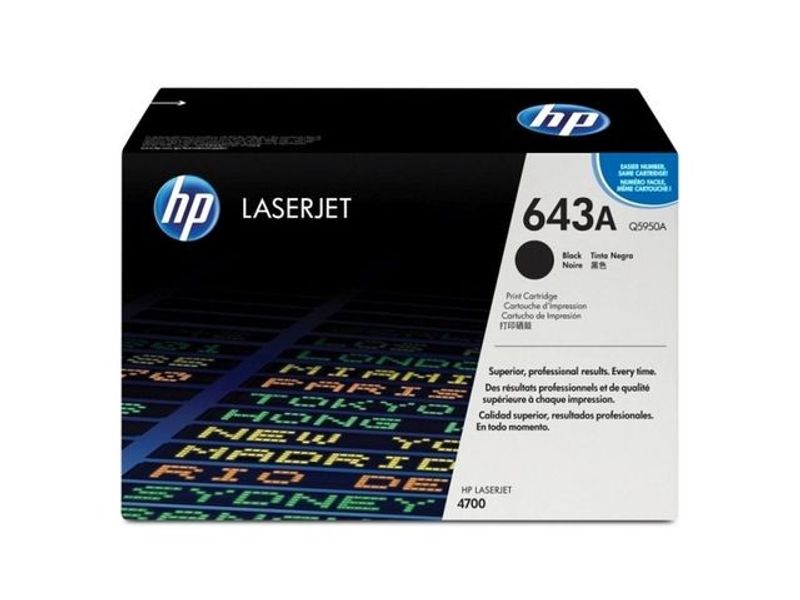 Toner HP Q5950A 643A 11K svart