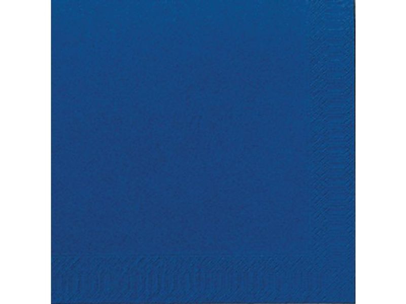 Servett 3-lags 40x40cm mörkblå 125/fp