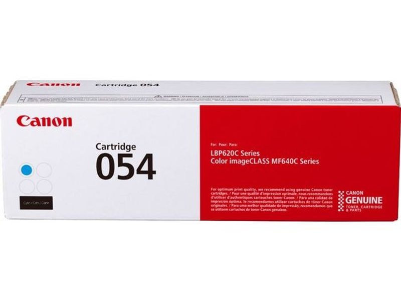 Toner CANON 054 1,2K cyan