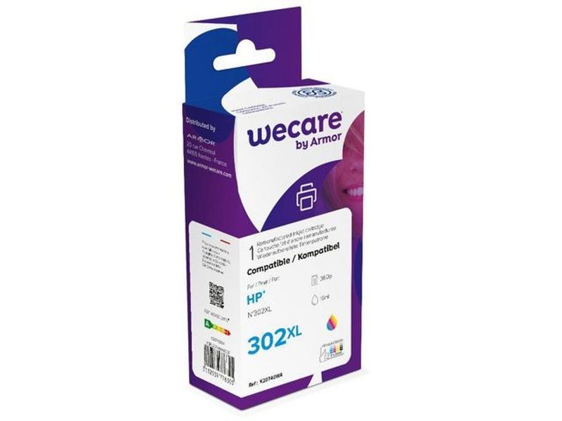 Bläckpatron WECARE 302XL färg