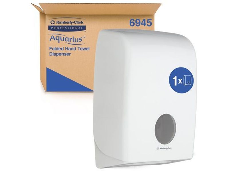 Dispenser AQUARIUS 6945 vikta handdukar