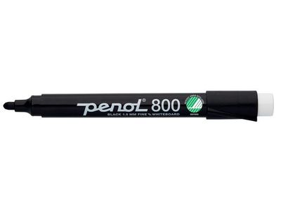 Whiteboardpenna PENOL 800 rund svart