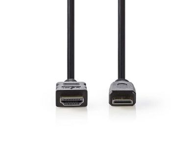 Kabel NEDIS HDMI - HDMI Mini 3m svart