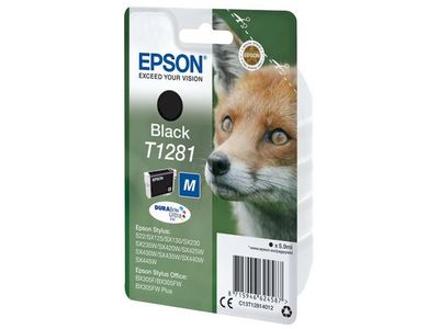 Bläckpatron EPSON C13T128142 svart