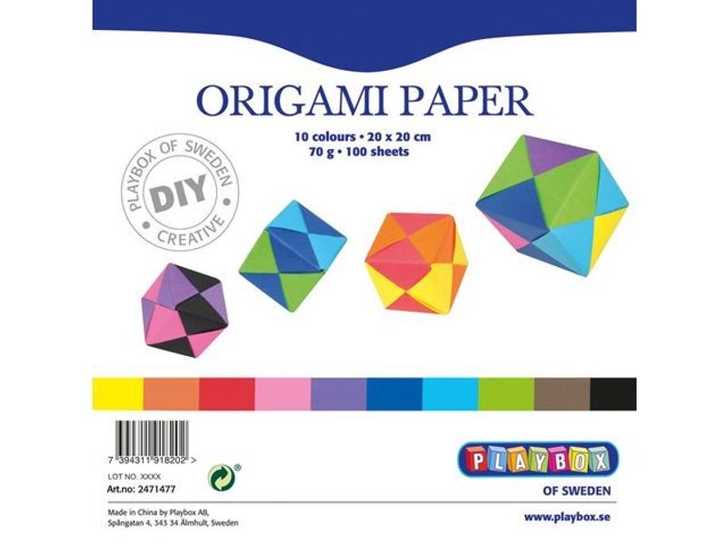 Origamipapper 500/fp