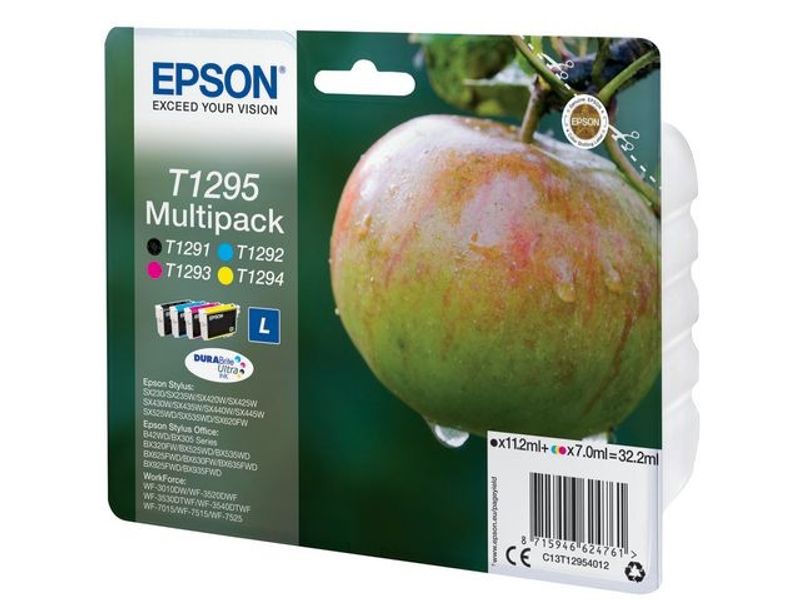 Bläckpatron EPSON C13T12954012 4-färger