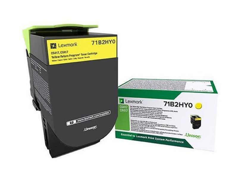 Toner LEXMARK 71B2HY0 3,5K gul