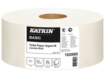 Toalettpapper KATRIN Gigant M 435m 6/fp