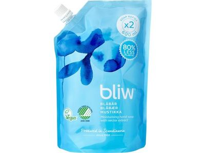 Tvål BLIW Blåbär Refill 600ml