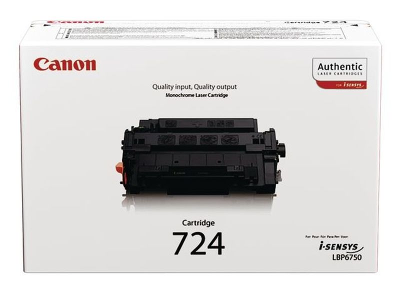 Toner CANON 3481B002 CRG724 6K svart