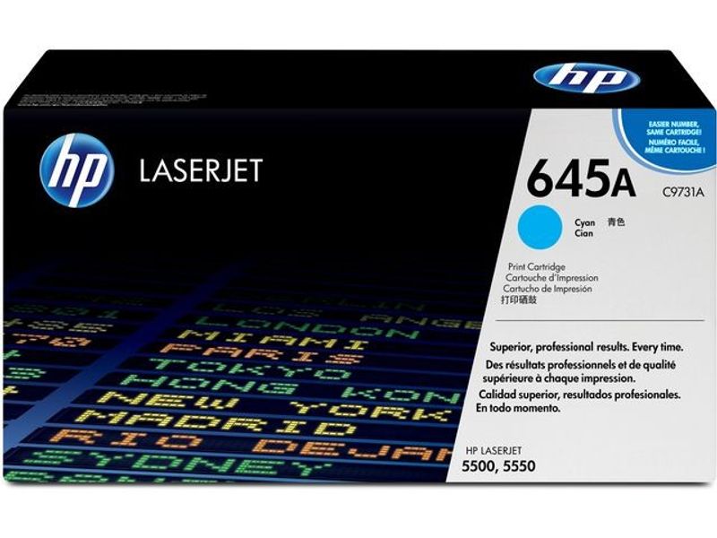 Toner HP C9731A 645A 12K cyan