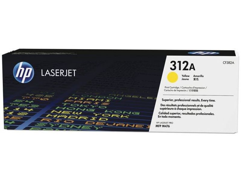 Toner HP CF382A 312A 2,7K gul