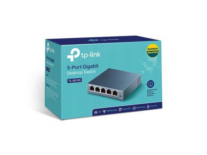 Switch TP-LINK 5-port metall